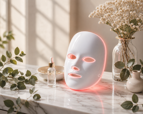 Masque LED LumiGlow™ — Thérapie Lumière 7 Couleurs